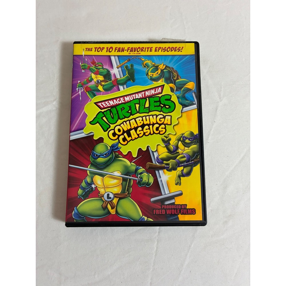 Teenage Mutant Ninja Turtles Cowabunga Classics DVD 10 Fan Favorite Episodes